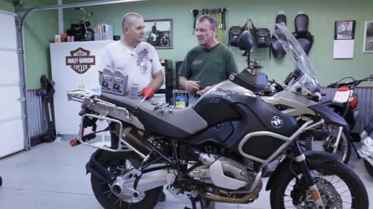 BMW R1200GSA transmission and rear differential change