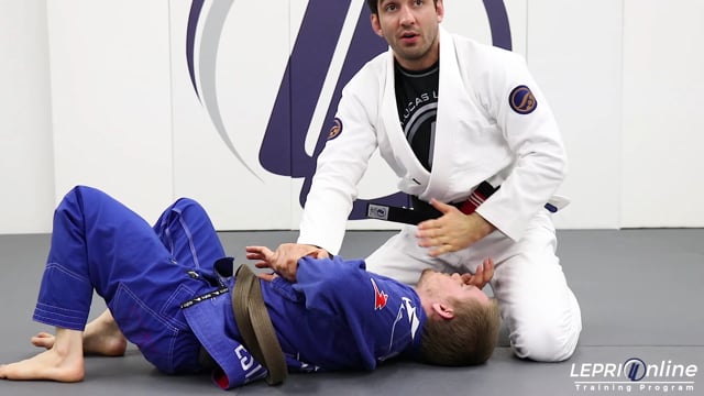 Kimura Submission from Half Guard when Opponent Rolls Forward