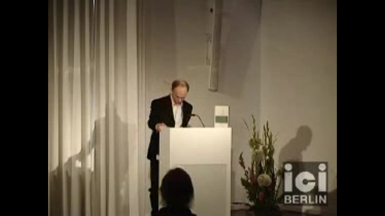 Introduction by Christoph Holzhey