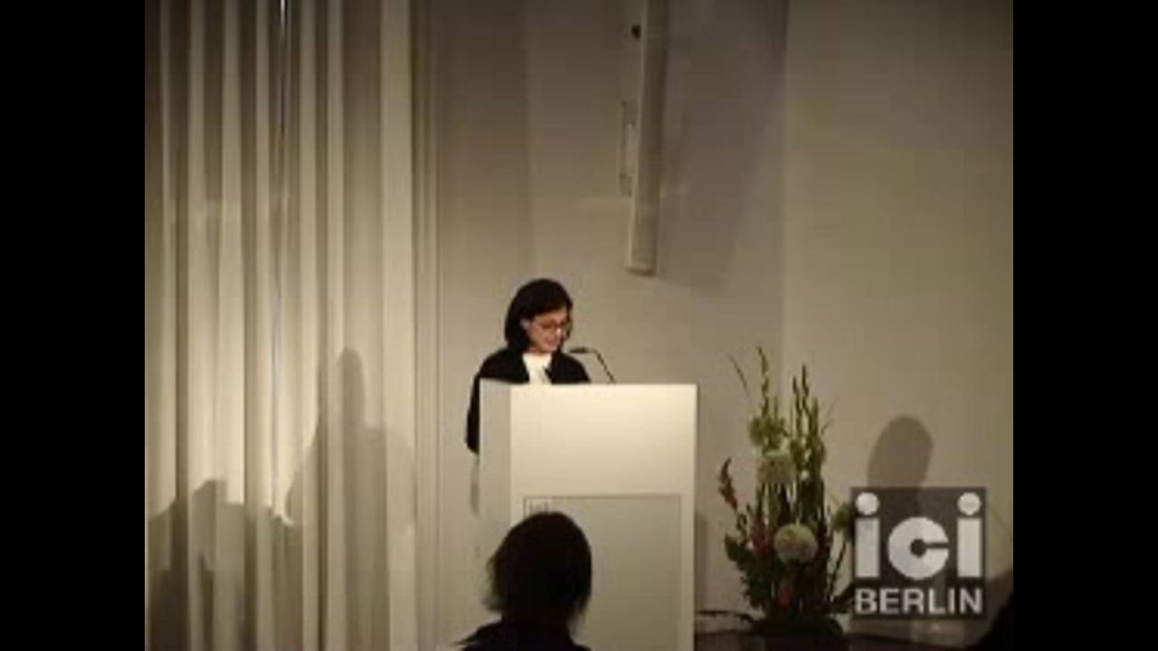 Talk by Fatima Naqvi / 1