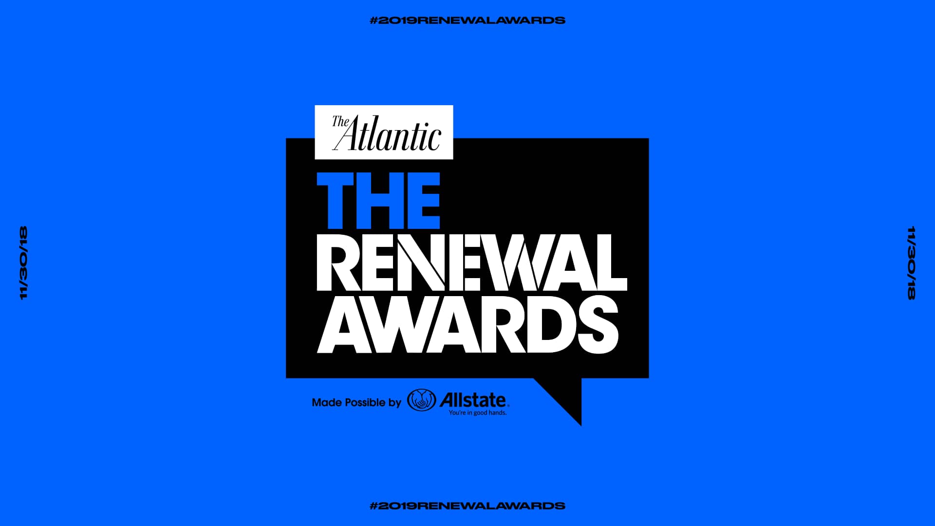 The Atlantic The Renewal Awards on Vimeo