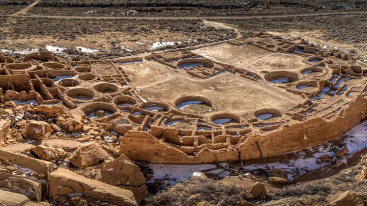 November 2017 Full Moon in Chaco Canyon