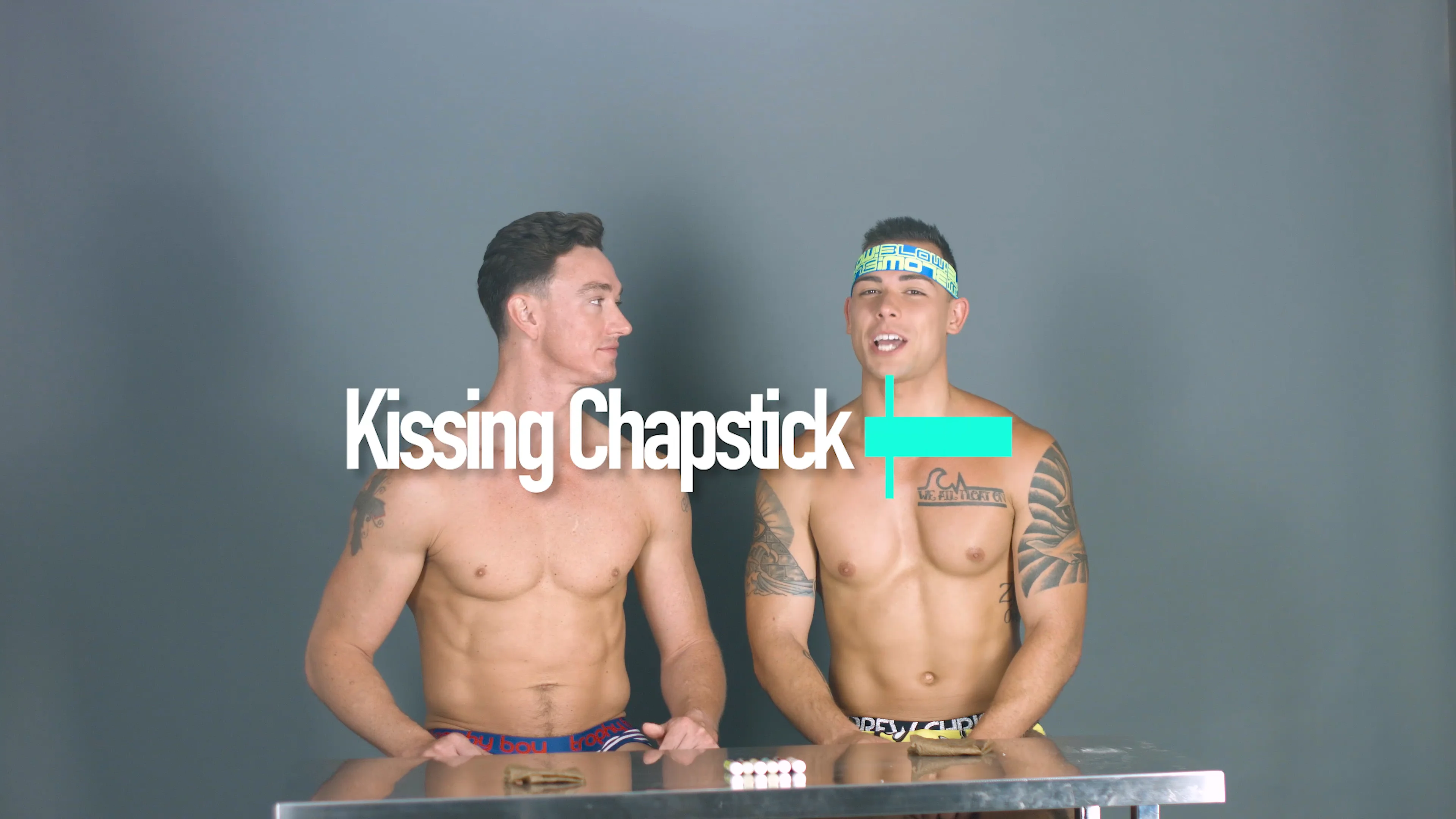 Chapstick Kiss Challenge with Nick Masc and Cade Maddox