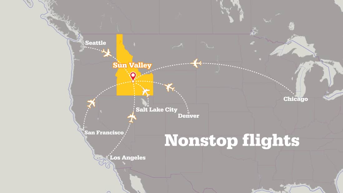 Travel to Sun Valley, Idaho | Flights and Transportation