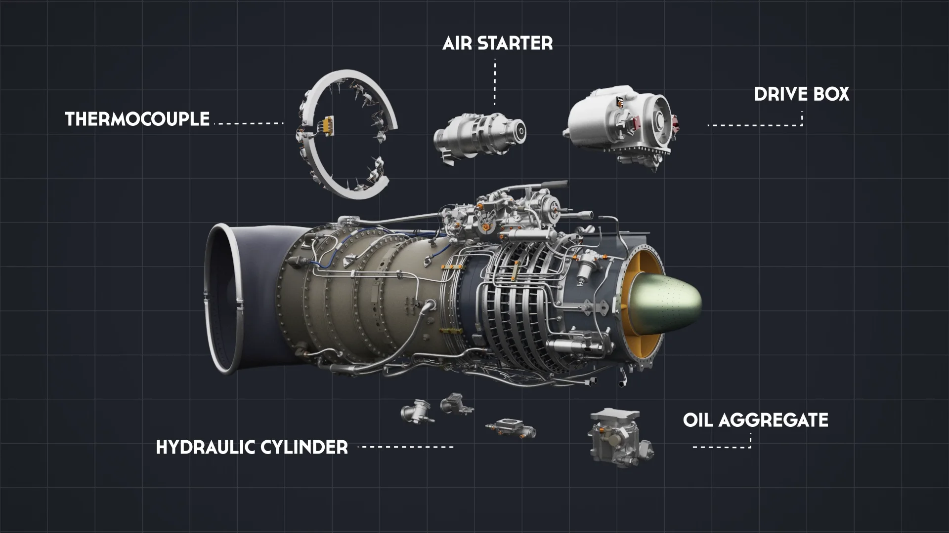 ENGINE TV3-117 3D model & animation | Videos & Movies on Vimeo