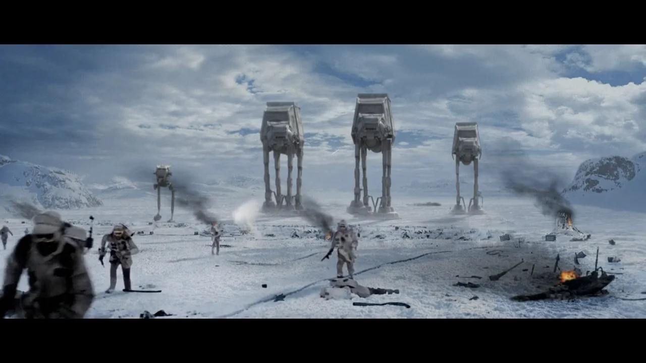 The Empire Strikes Back - Revisited -- Hoth Battle