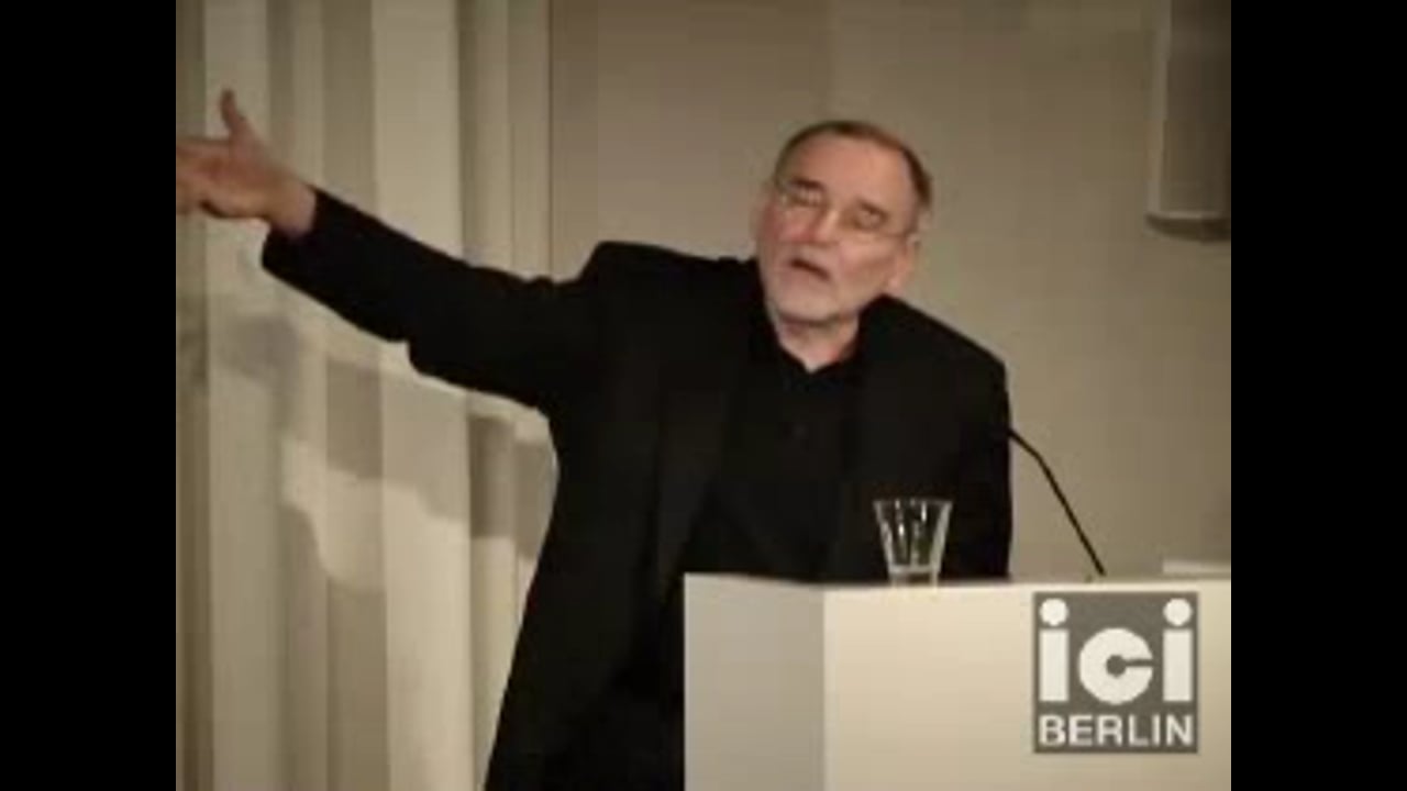 Talk by Jürgen Trabant / 2