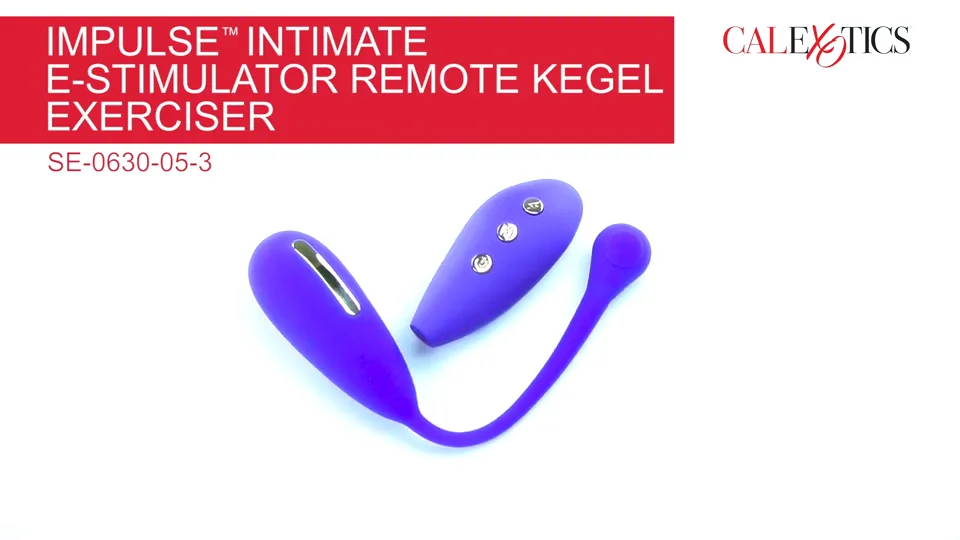 Impulse Intimate E-Stimulator Remote Kegel Exerciser by CalExotics