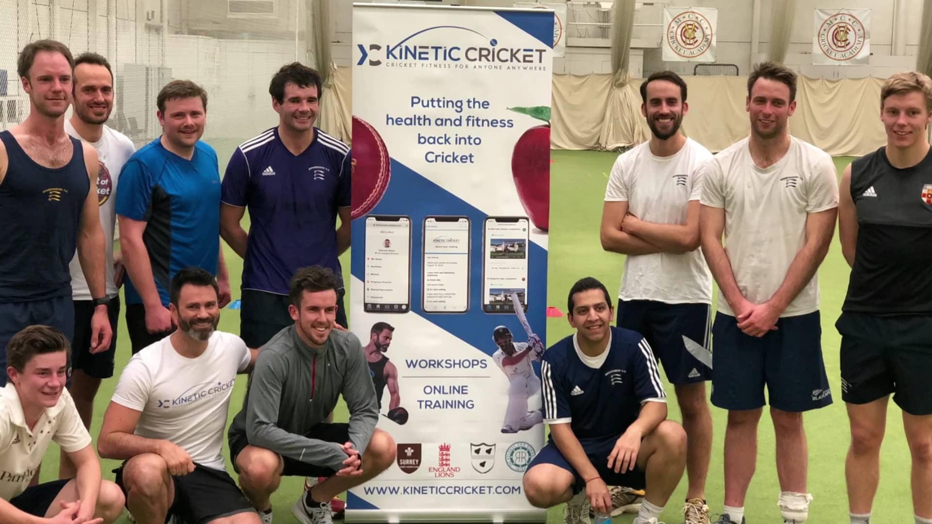 Cricket Fitness testing and session with Brondesbury Lords