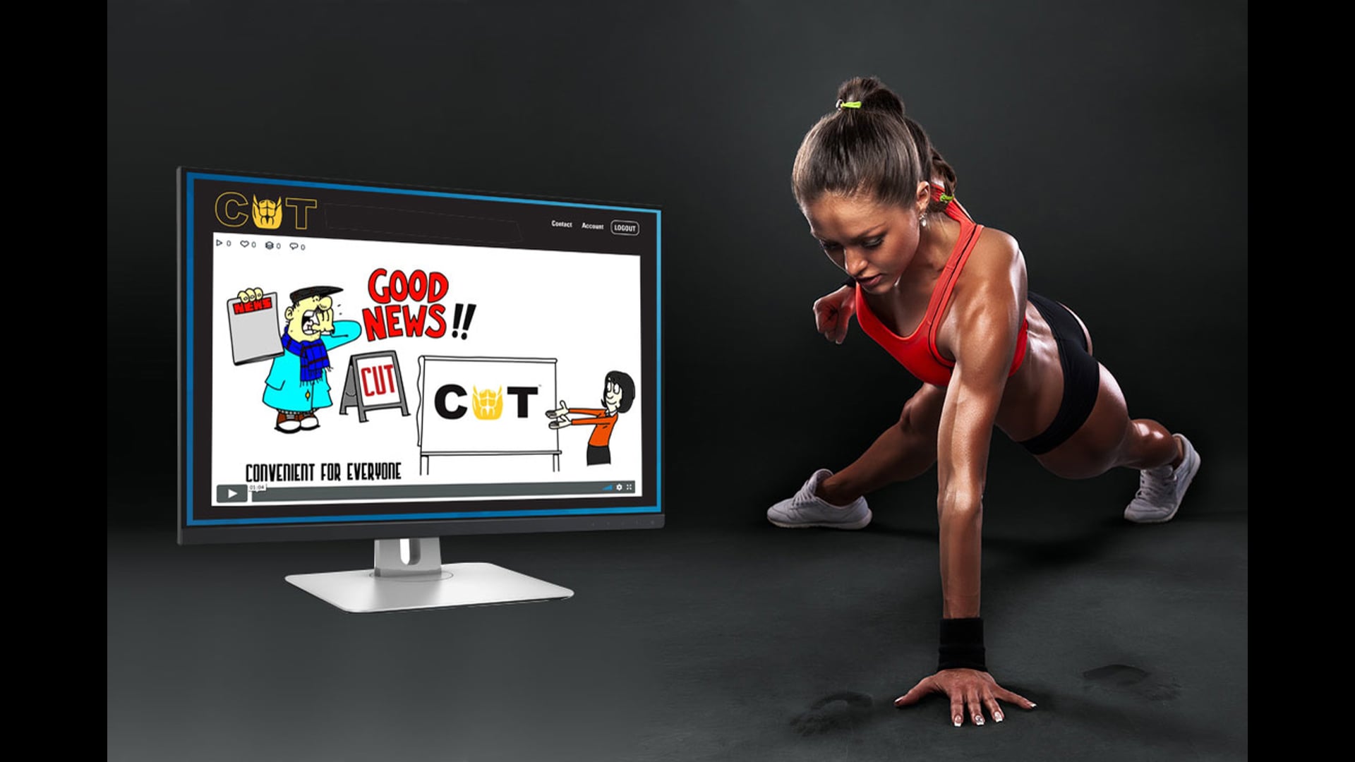 Cut Gym Sharing whiteboard video