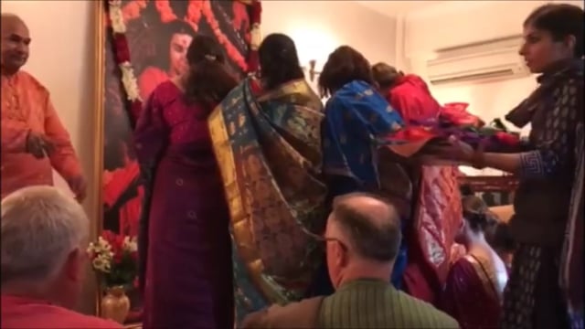 India Tour 2018 - Noida Pratishthan and touching the Virata