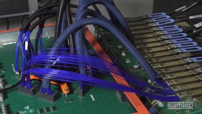Optimized Modular Switch Architecture via Samtec Flyover™ QSFP-DD