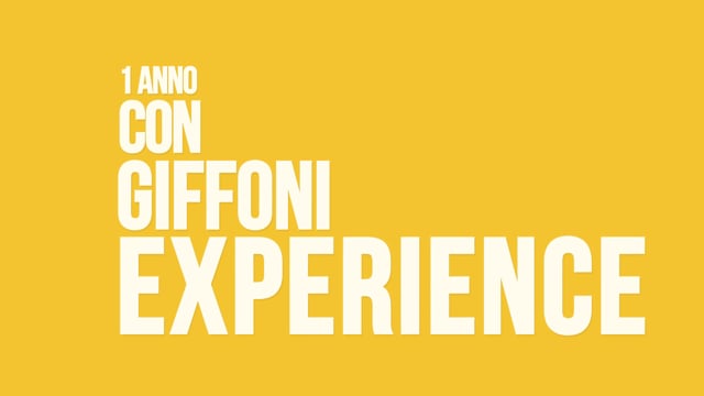 GIFFONI EXPERIENCE 2018: UN ANNO INSIEME