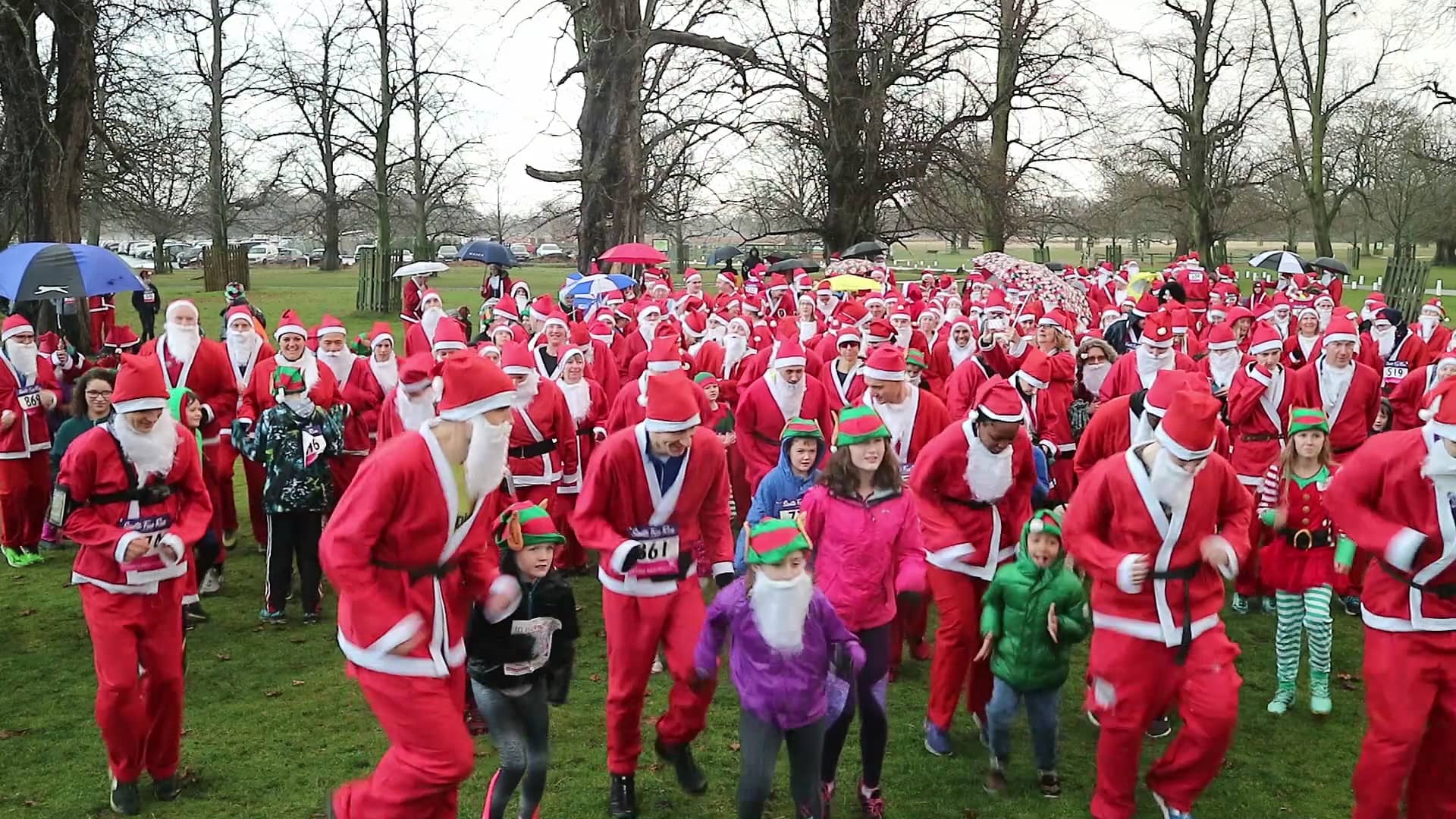 Santa Fun Run Bushy Park 2018 on Vimeo