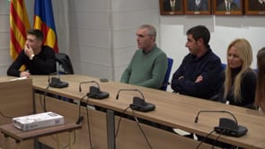 L'Ajuntament fa una recepció oficial a Valery Fernández
