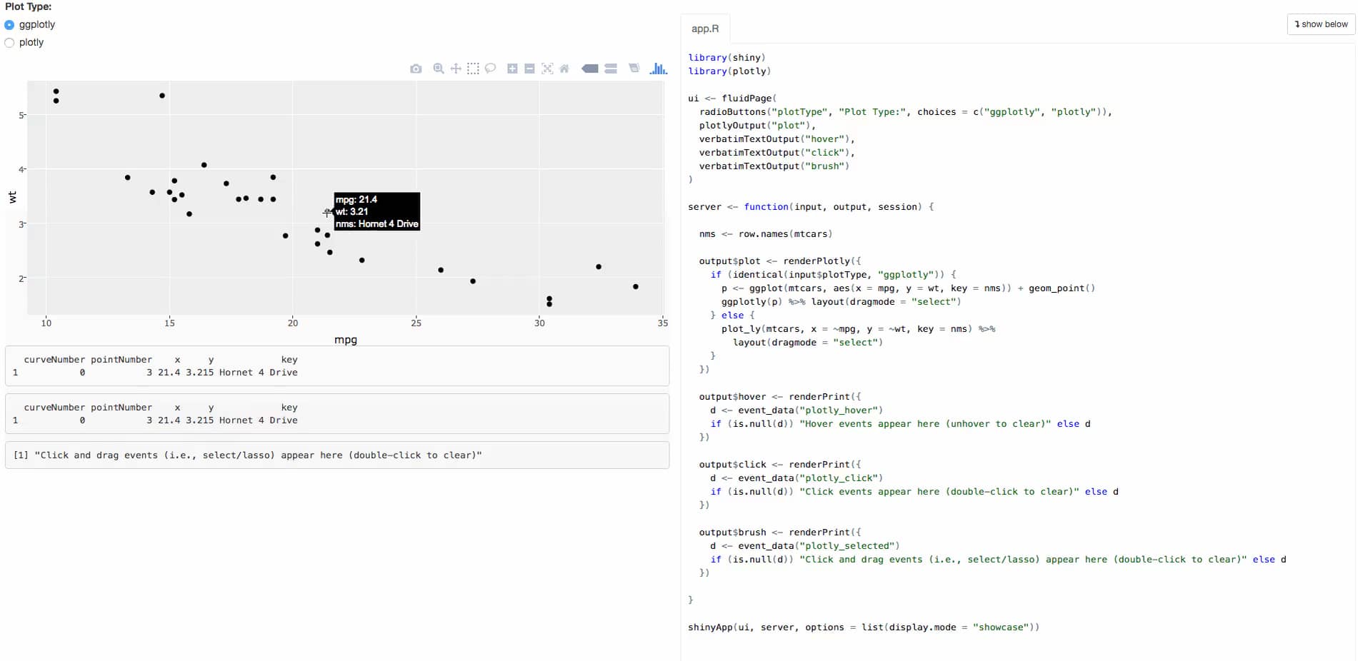 plotlyEvents on Vimeo