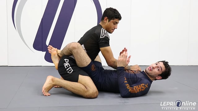 Closed Guard to Armbar Attempt to Kneebar Submission