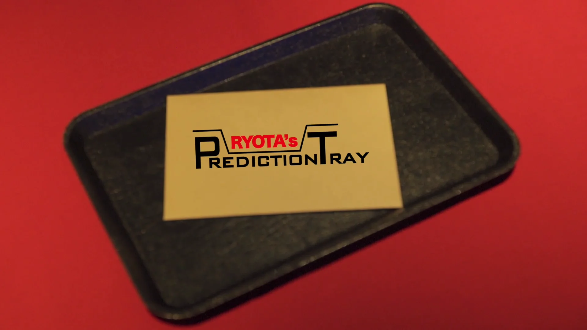 RYOTA's Prediction Tray Trailer