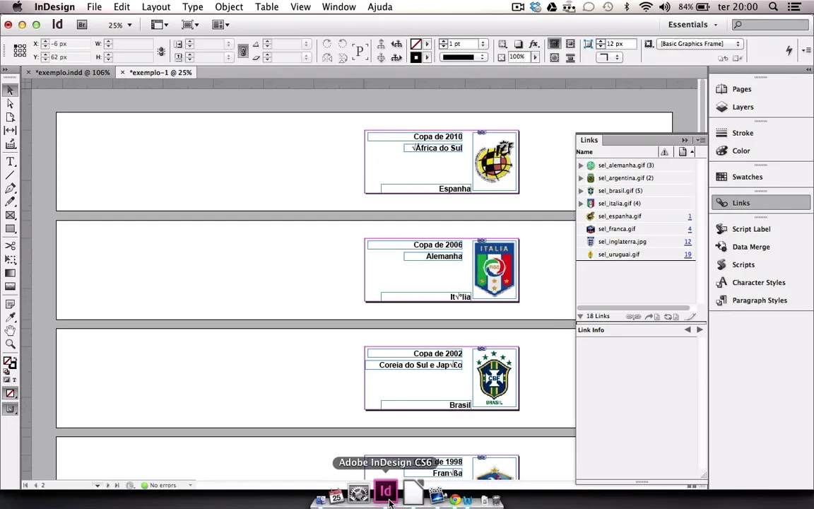 INDESIGNCS6 Create Merged document on Vimeo