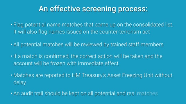Module 03: Who is Responsible for UK Financial Sanctions? - Video Thumbnail