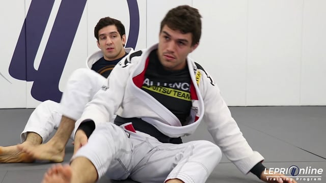 Cross Collar Choke or Bow and Arrow Submission from the Back