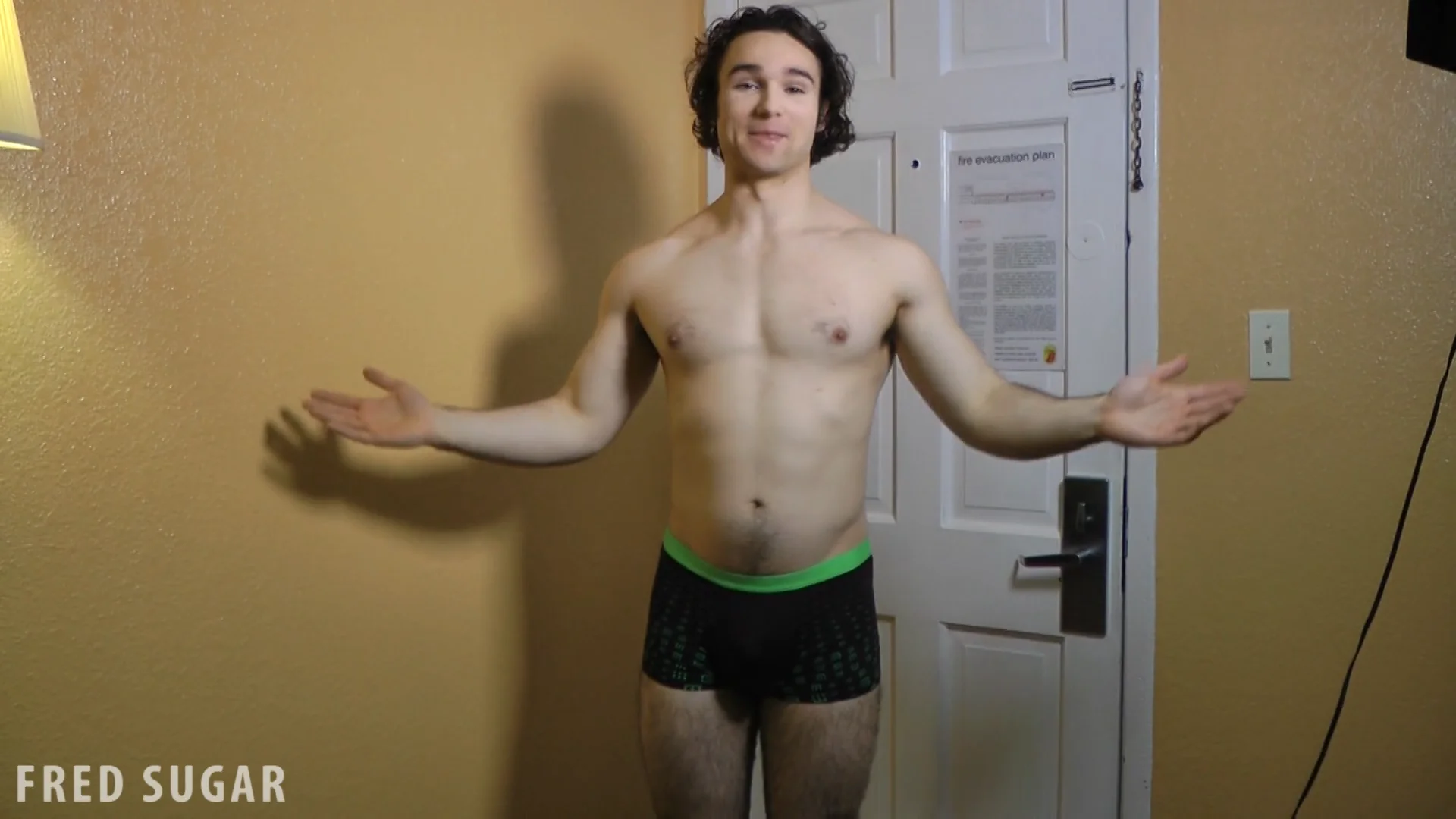 Male model unboxes underwear on Vimeo