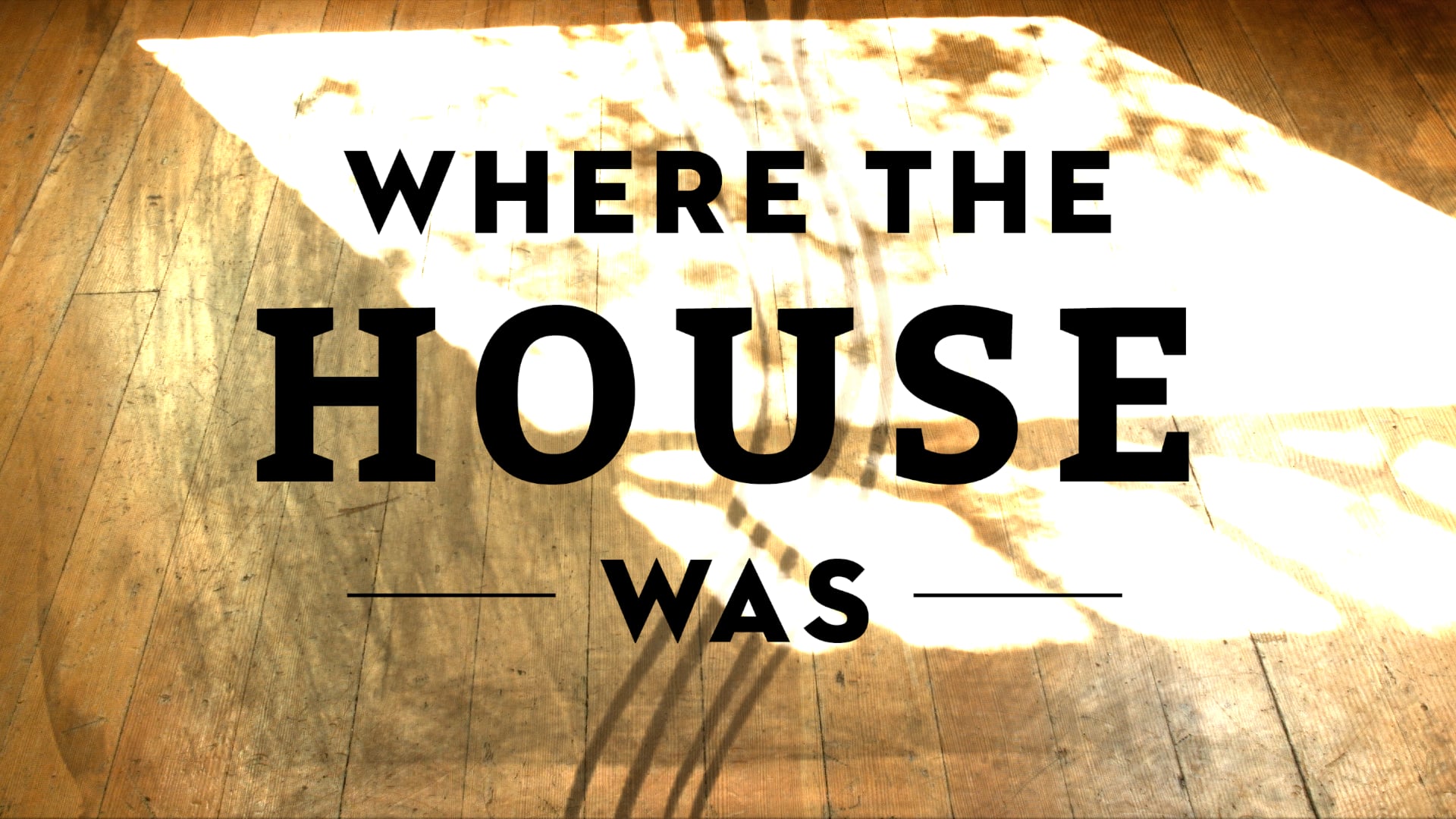 Where The House Was Trailer