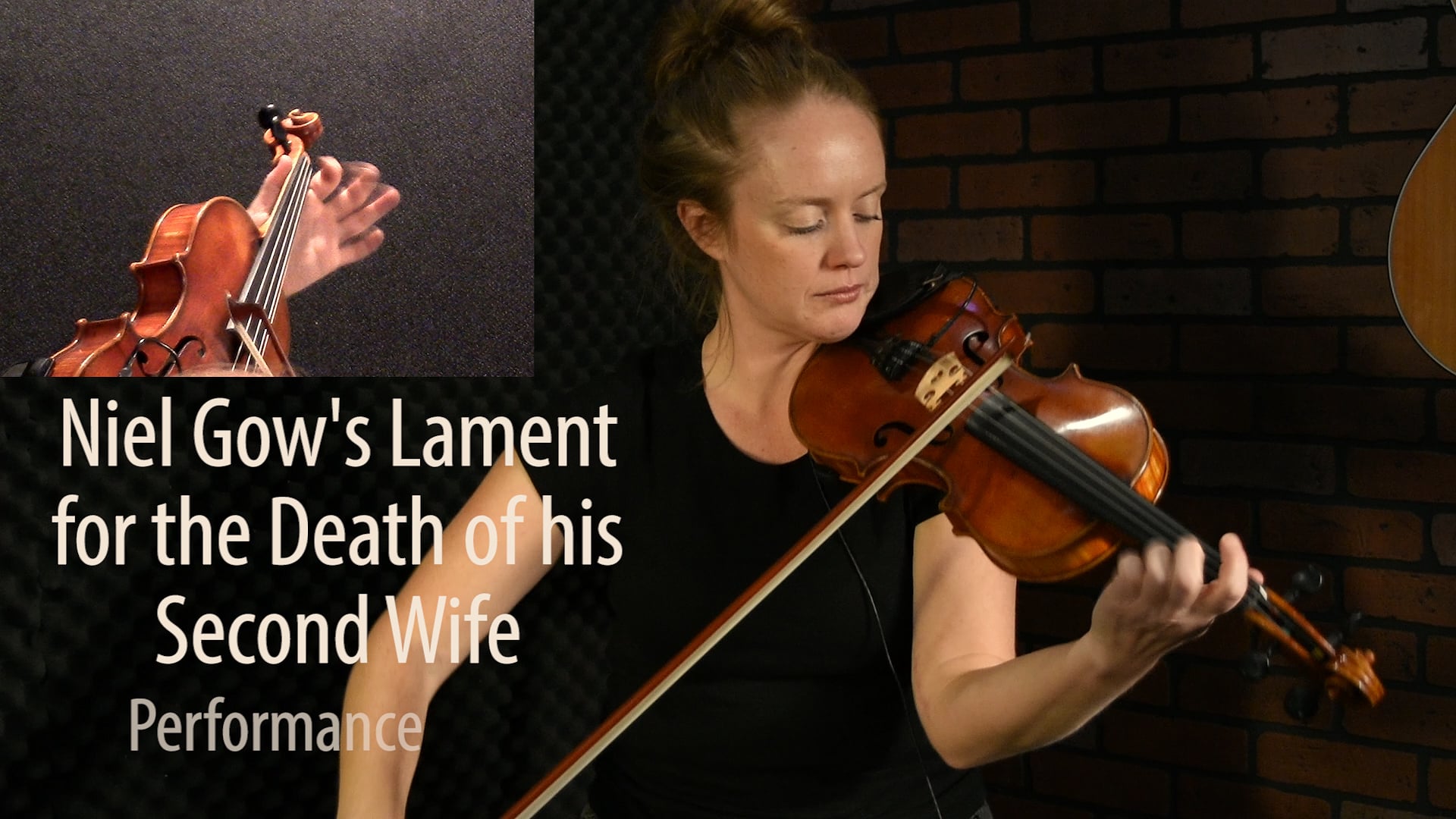 Niel Gow's Lament for the Death of his Second Wife - Fiddle Lesson