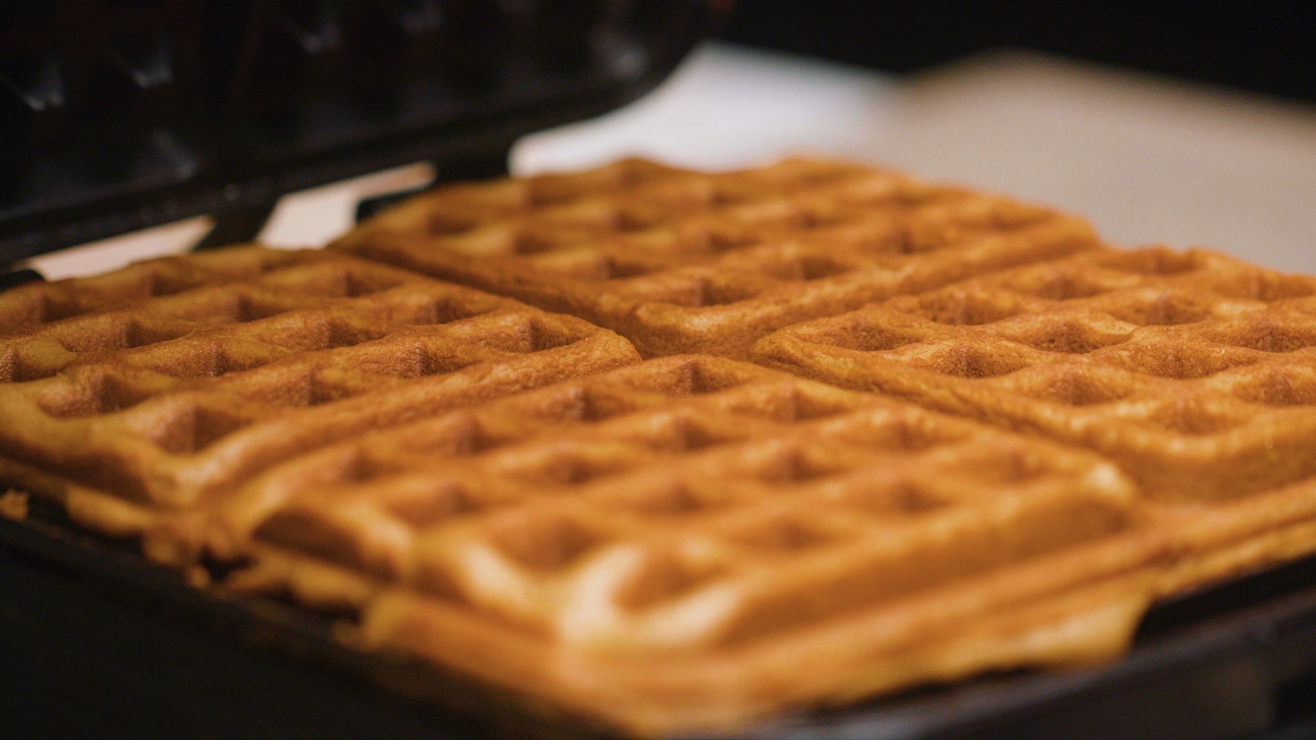 Bertolli Olive Oil Gingerbread Waffles