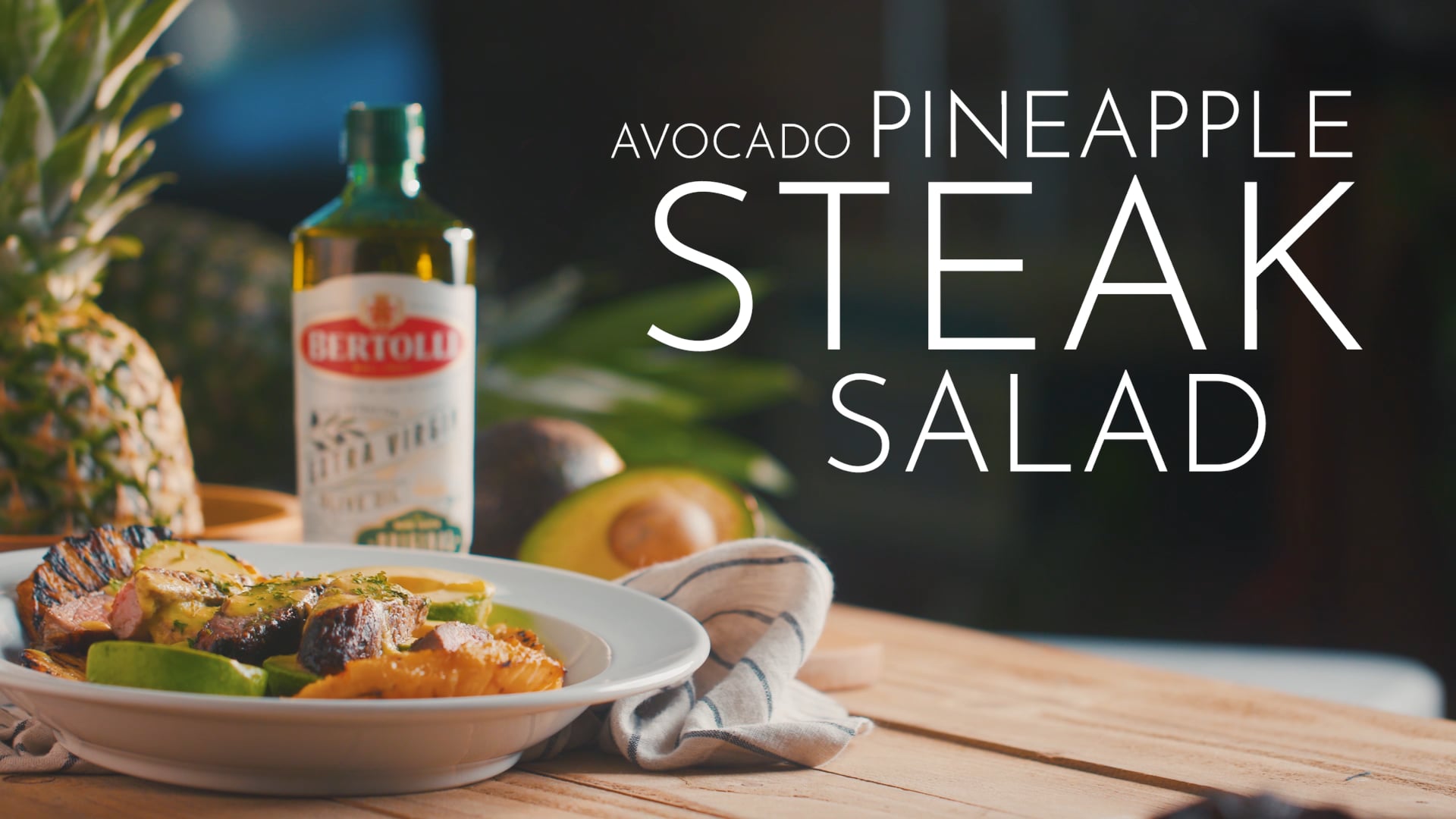 Bertolli Pineapple Steak Salad
