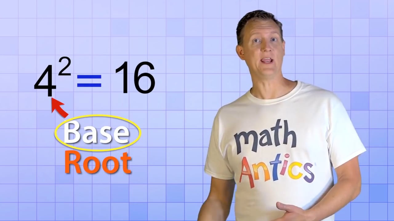Math antics exponents square roots on vimeo