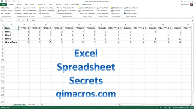 Excel Spreadsheet Secrets