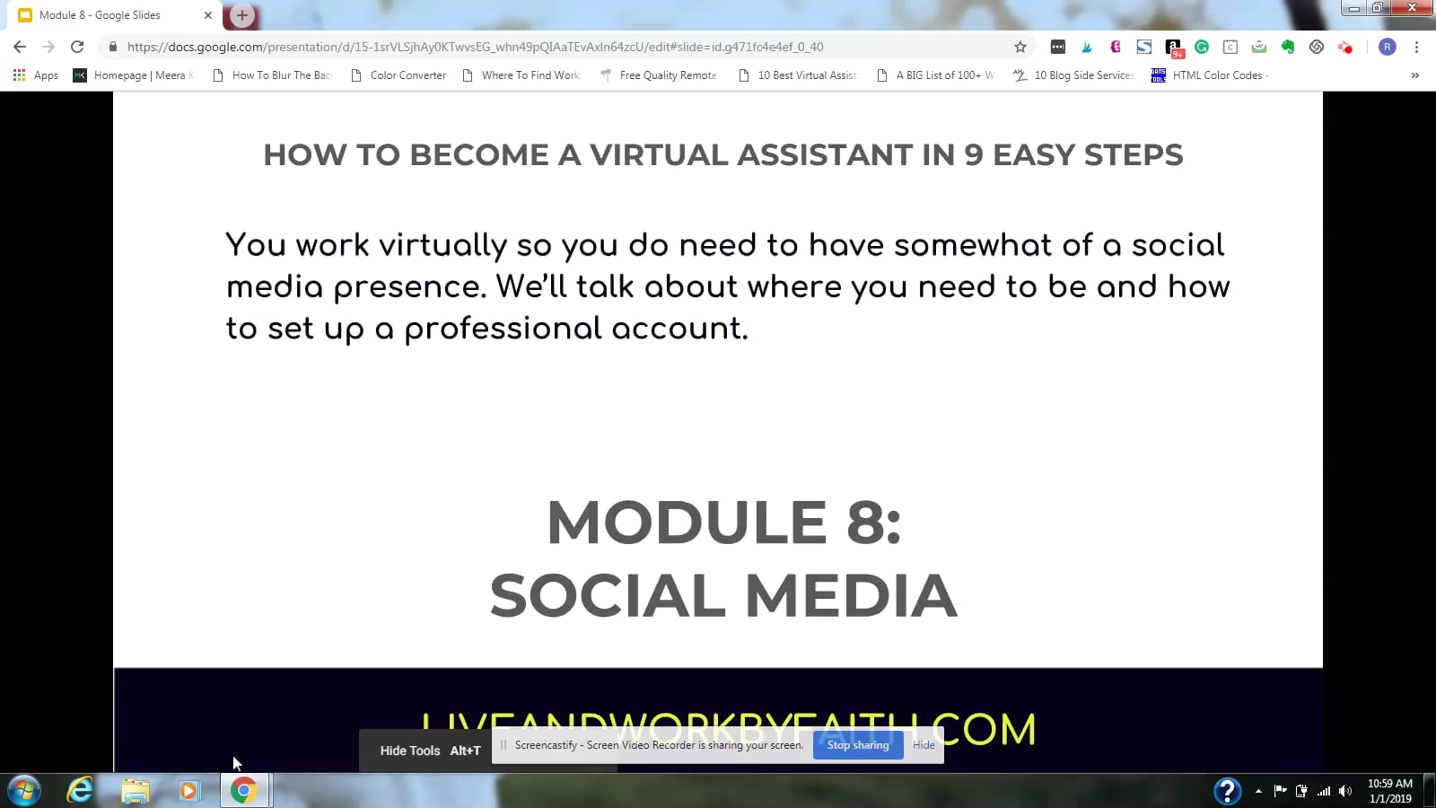 9 Steps - Module 8 on Vimeo