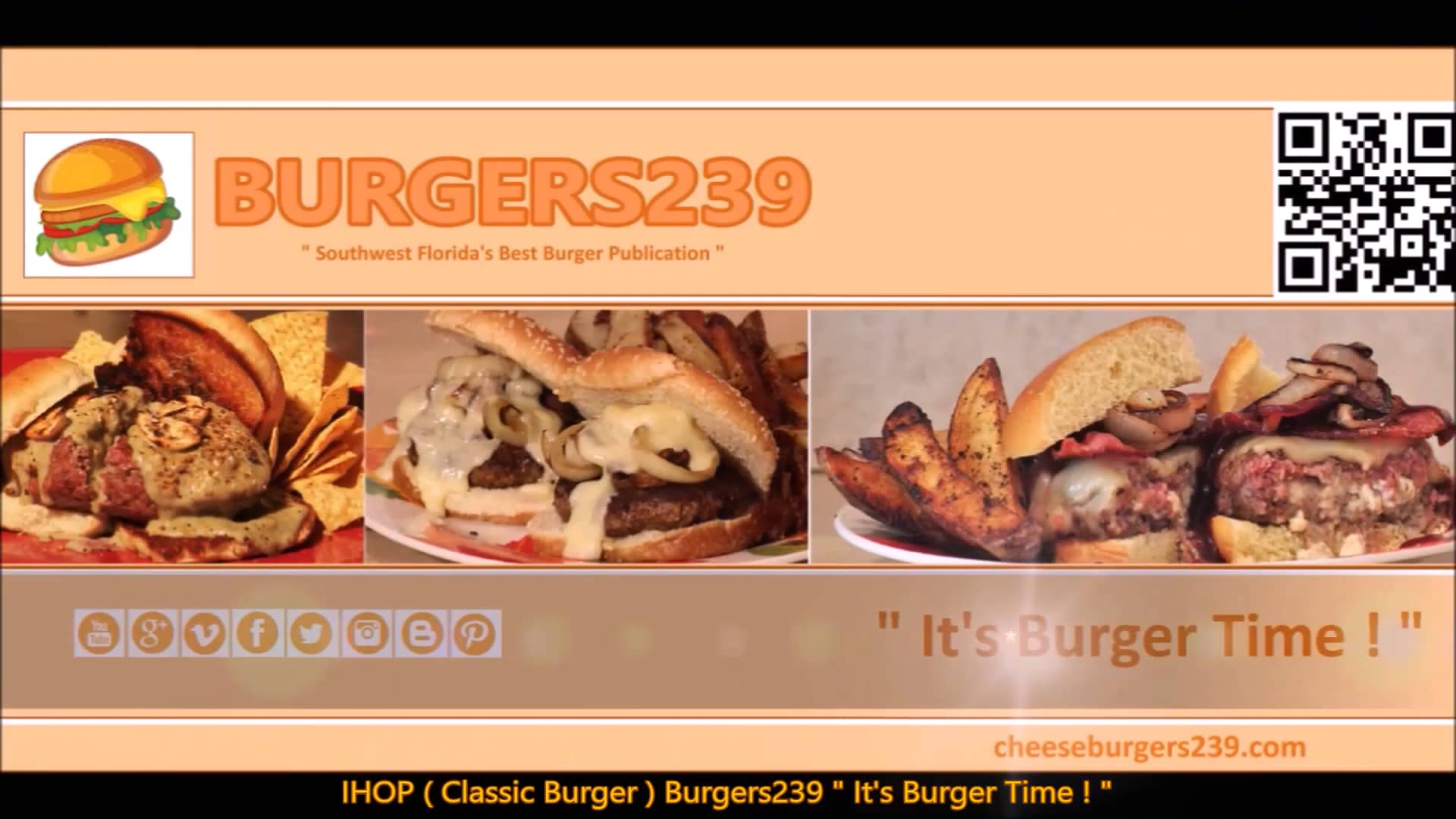 IHOP ( CLASSIC BURGER ) BURGERS239 It's Burger Time ! on Vimeo