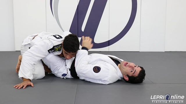 Butterfly Guard to Side Control Defense