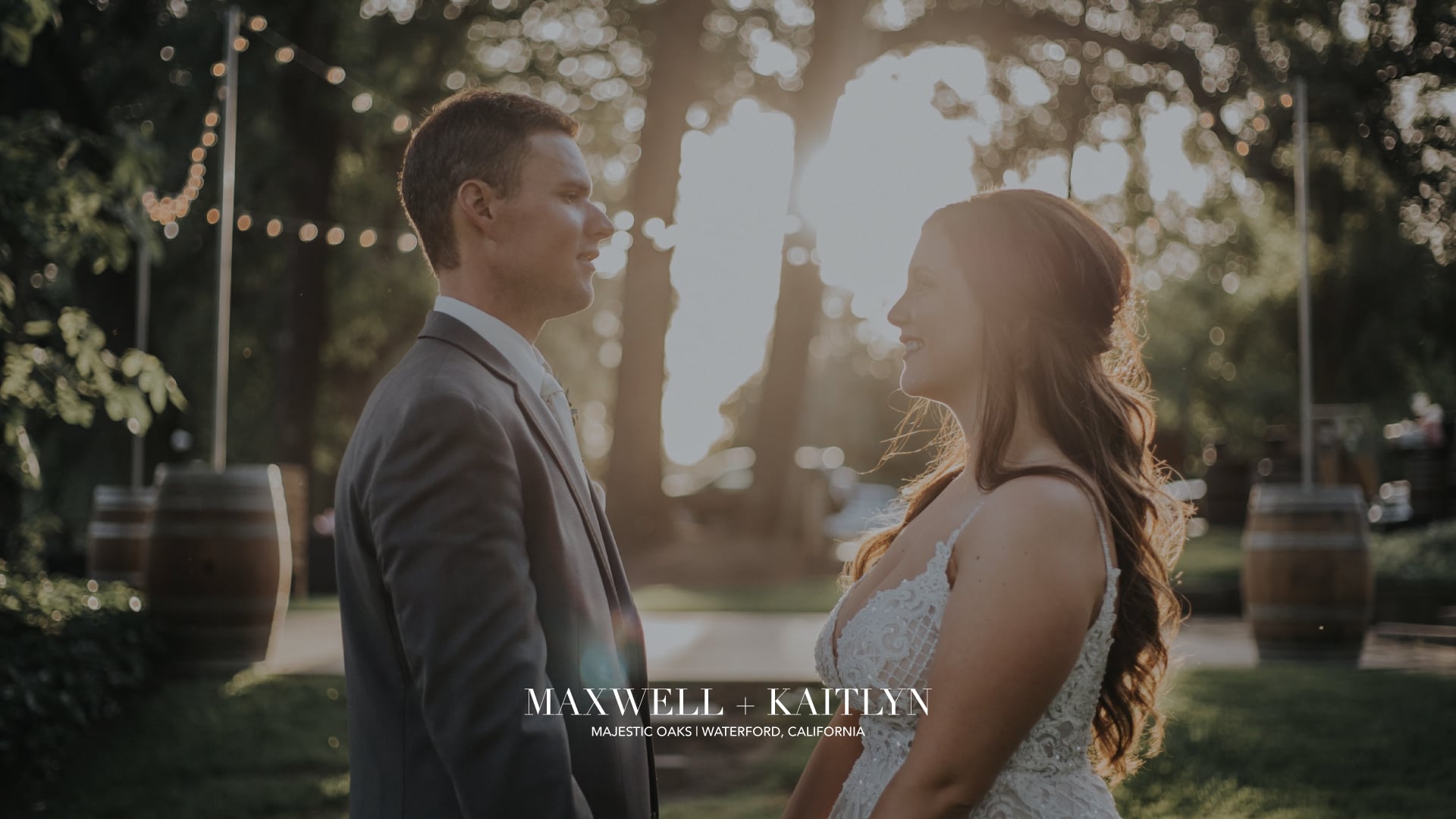Cinematic Short Video: Maxwell & Kaitlyn, Majestic Oaks Waterford California