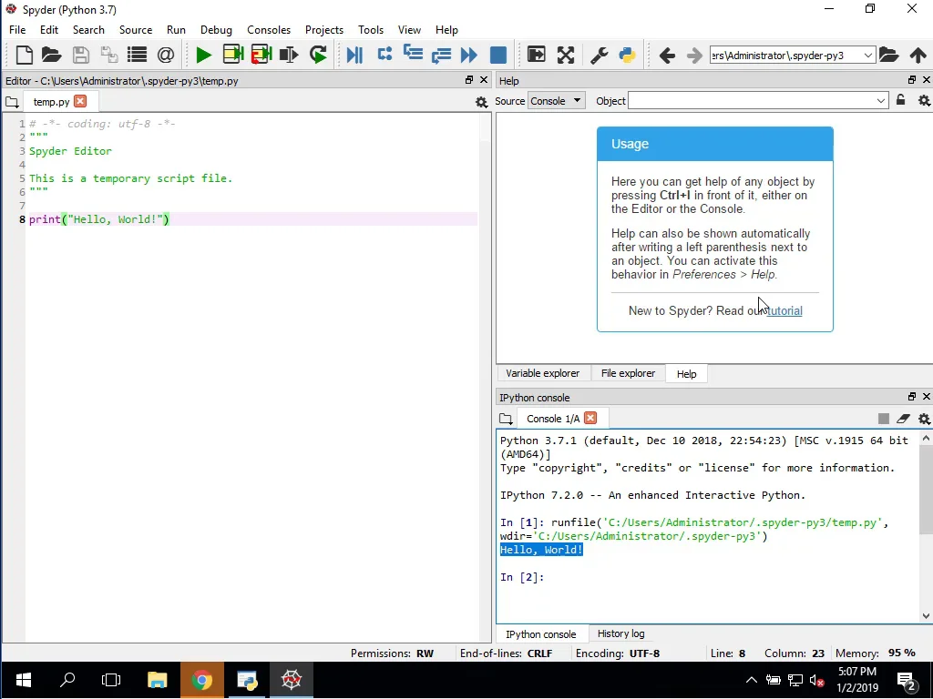 Installing Anaconda on Vimeo