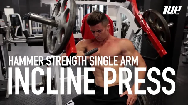 Single arm hammer strength press hot sale