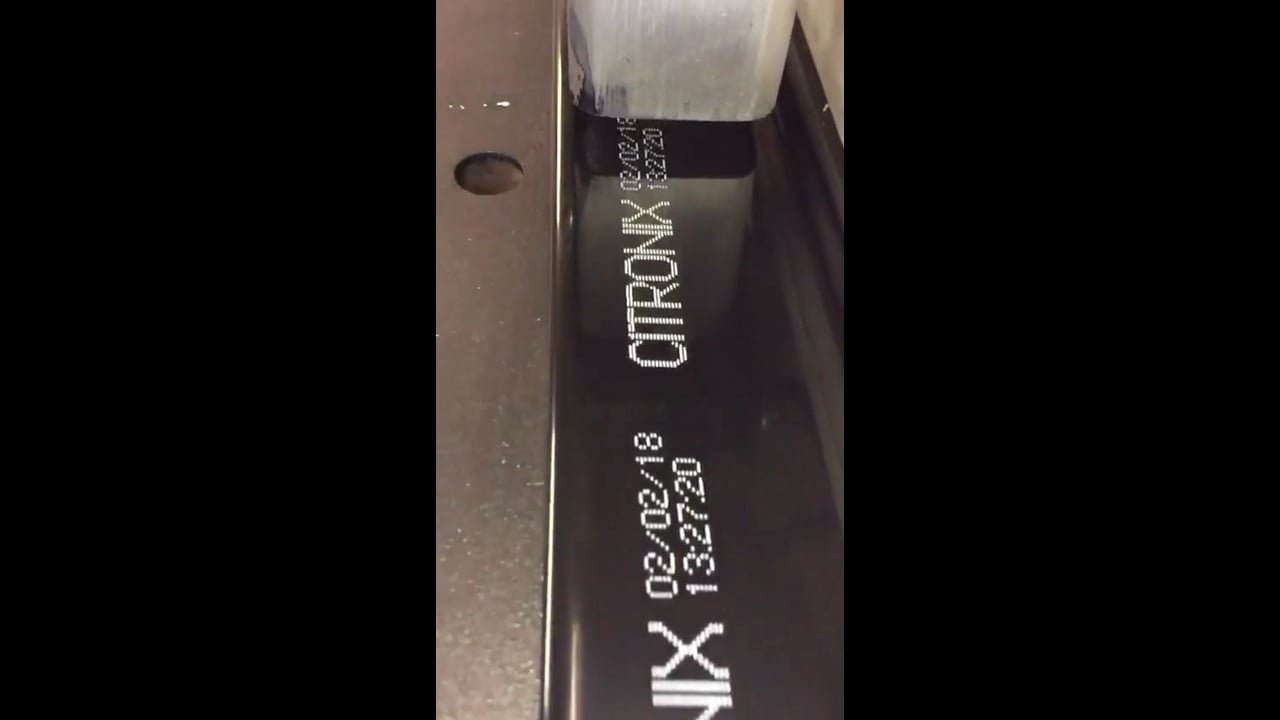 Witte inkt coderen met Citronix printer
