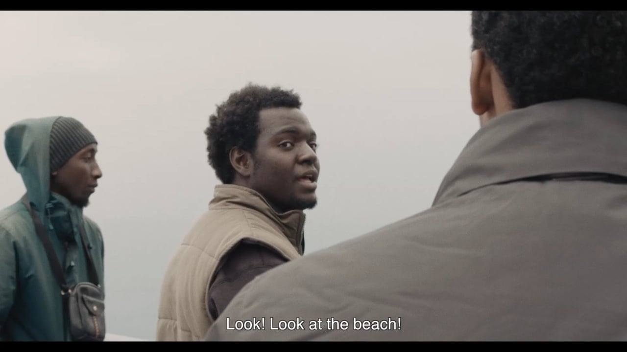 The colour of the sea. A border filmic experience in Ceuta, a video by Keina Espiñeira