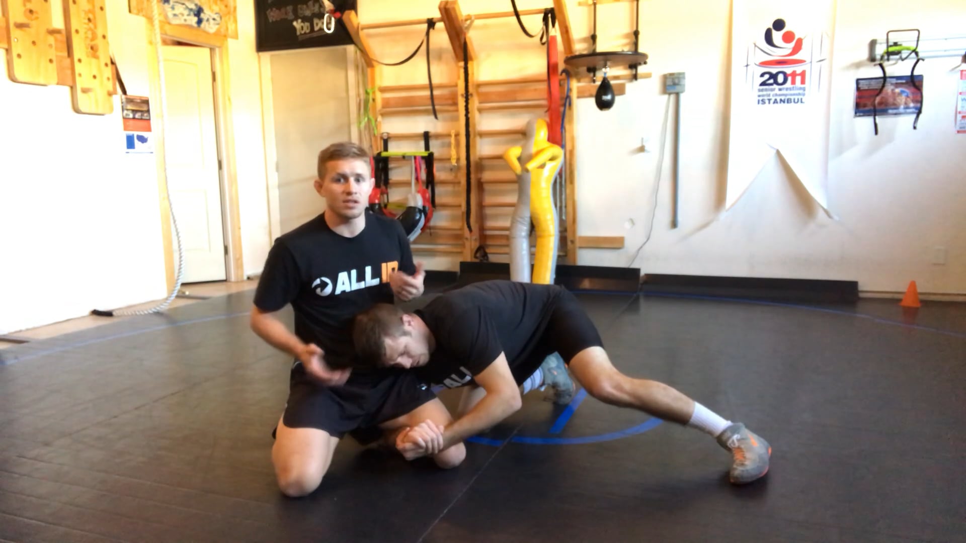 Single Scramble 360 defense on Vimeo
