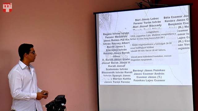 Kincskeresők 2018 - Daniš Richard, Léva - Történelmi séta Nagyölveden