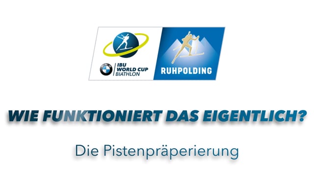 Wie? Pistenpräparierung