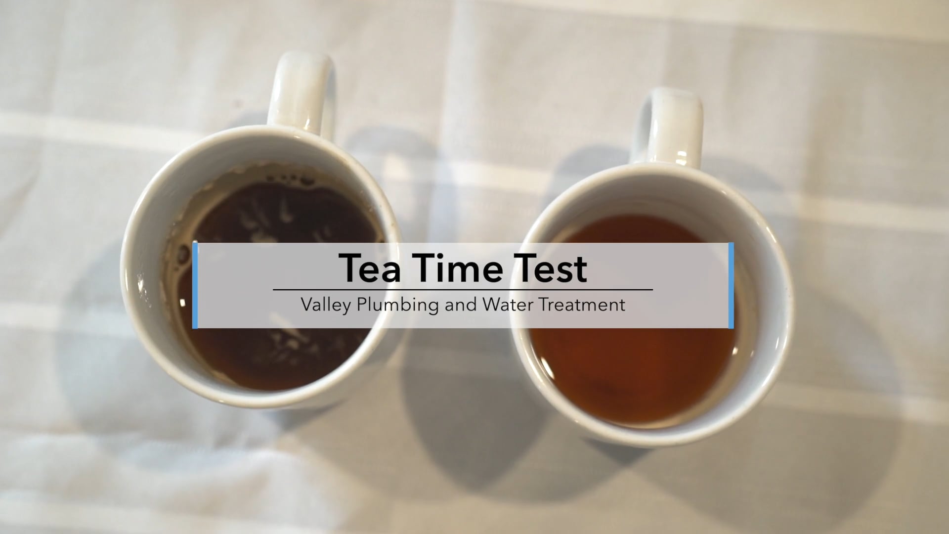 Valley Plumbing Heating & Water Treatment | Tea Test
