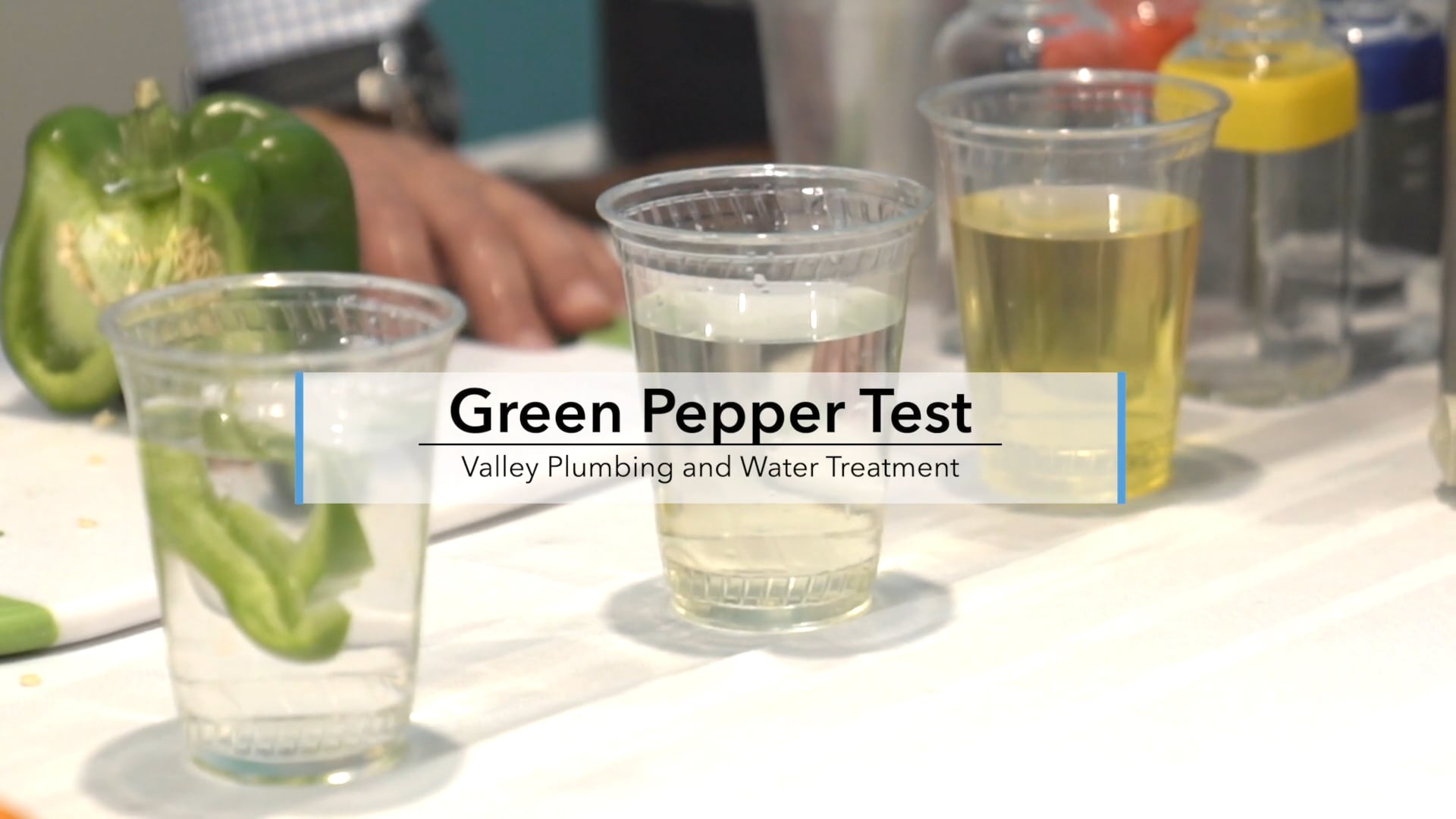 Valley Plumbing Heating & Water Treatment | Green Pepper Test