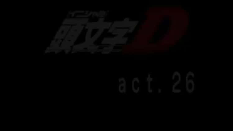 Initial D First Stage – Act 26: The New Downhill Legend (END)