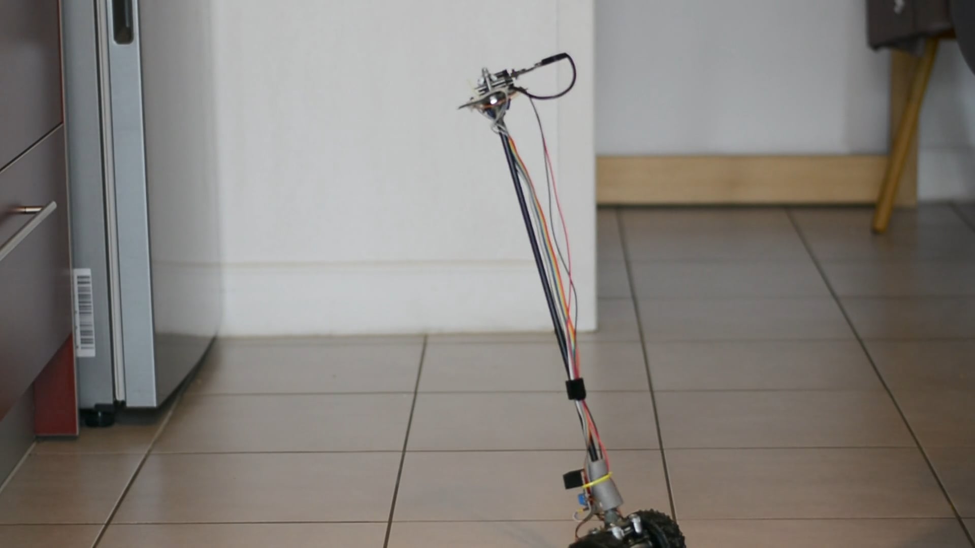 Inverter Pendulum pushing wall on Vimeo