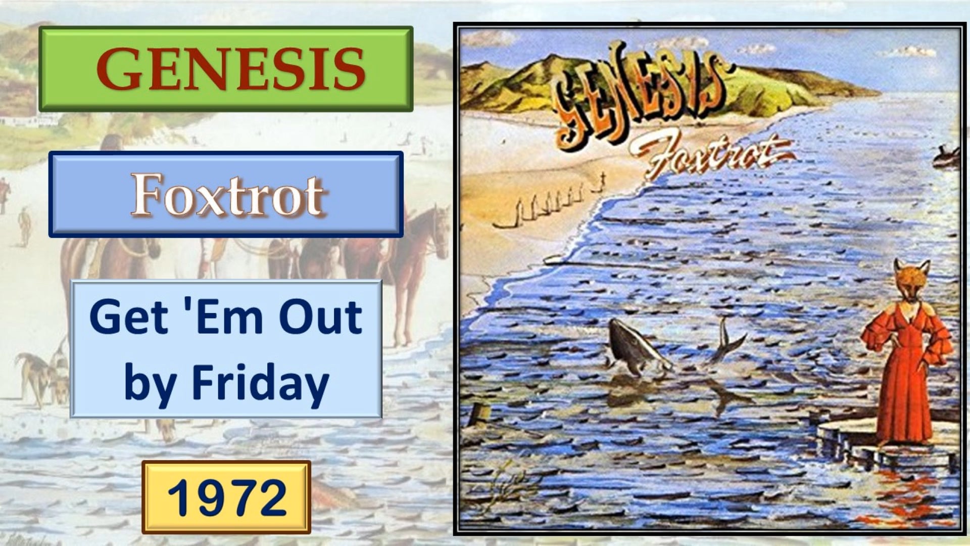 genesis foxtrot album cover