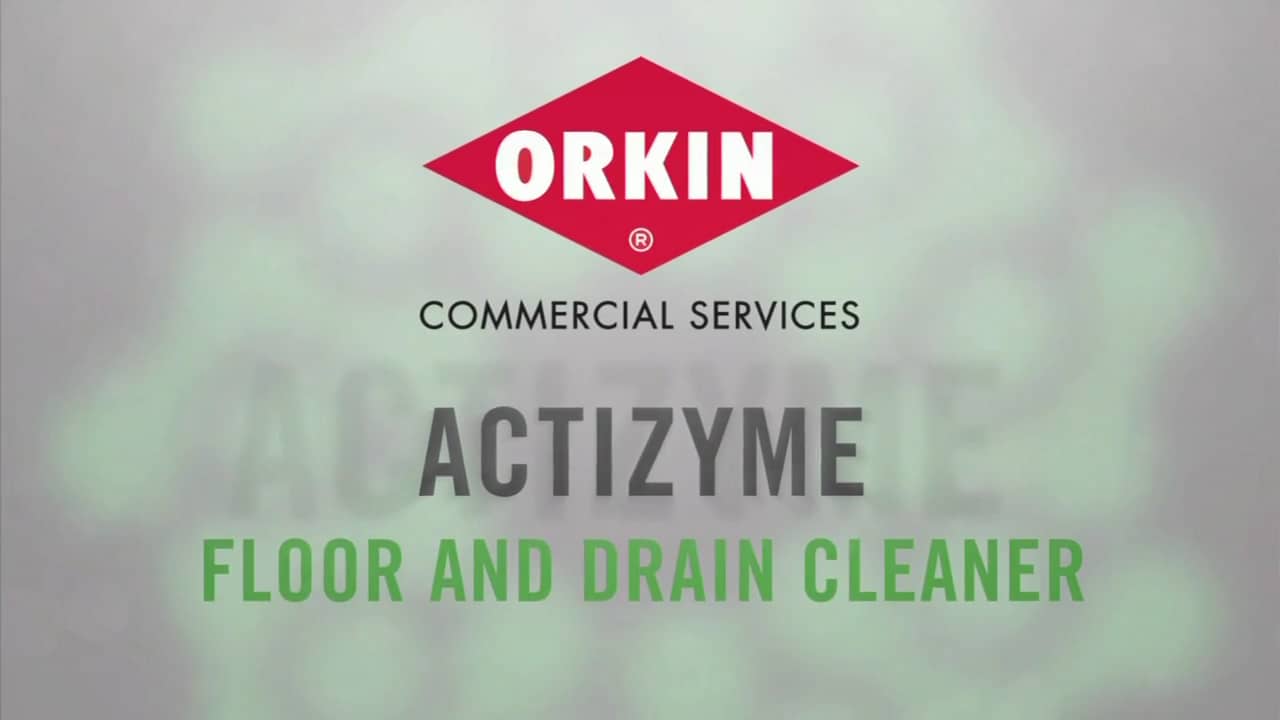Orkin Actizyme Floor and Drain Cleaner (Long) on Vimeo