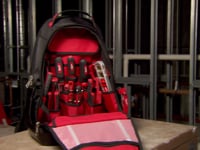 Milwaukee® 16 x 10 in. Ballistic Red/Black Tool Bag M48228200 at Pollardwater